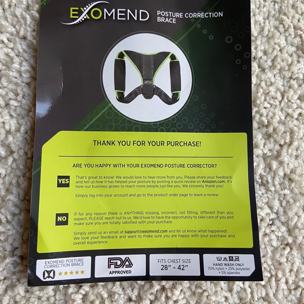 Exomend Posture Corrector